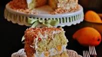 COCONUT MANGO CREAM CAKE COCONUT MANGO CREAM CAKE