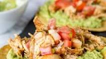 Chicken Tostadas Chicken Tostadas
