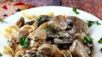 Slow Cooker Lamb Stroganoff Slow Cooker Lamb Stroganoff