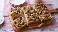 George’s Greek-inspired Focaccia George’s Greek-inspired Focaccia