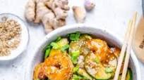 Sesame Shrimp and Zucchini Stir Fry Sesame Shrimp and Zucchini Stir Fry