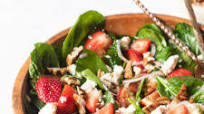 Strawberry Spinach Salad Strawberry Spinach Salad