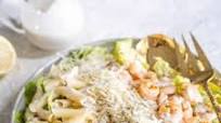 Shrimp Caesar Pasta Salad Recipe Shrimp Caesar Pasta Salad Recipe
