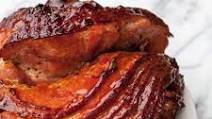 Slow Cooker Ham with Honey Marmalade Mustard Glaze Slow Cooker Ham with Honey Marmalade Mustard Glaze