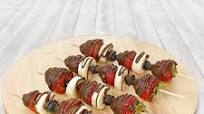 Chocolate-Dipped Fruit Kabobs Chocolate-Dipped Fruit Kabobs
