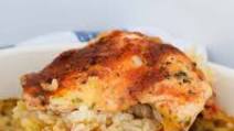 Creamy Oven Baked Chicken And Rice With Bacon Creamy Oven Baked Chicken And Rice With Bacon
