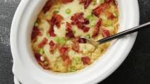 Slow-Cooker Cheesy Bacon Ranch Potatoes Slow-Cooker Cheesy Bacon Ranch Potatoes