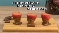 Chocolate Covered Strawberry Shot Glasses Chocolate Covered Strawberry Shot Glasses