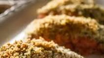 Dijon Panko Crusted Salmon Dijon Panko Crusted Salmon