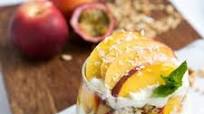 Granola Nectarine Yogurt Parfait Granola Nectarine Yogurt Parfait