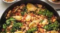Tuscan White Bean Skillet Tuscan White Bean Skillet