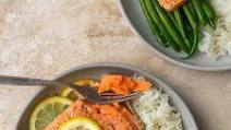 Instant Pot Salmon and Rice Instant Pot Salmon and Rice