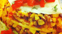 Layered Mexican Tortilla Pie Layered Mexican Tortilla Pie
