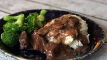 Crock Pot London Broil Steak and Mushrooms Crock Pot London Broil Steak and Mushrooms