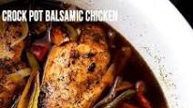 Crock Pot Balsamic Chicken Crock Pot Balsamic Chicken