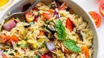 Grilled Vegetable Orzo Pasta Salad Grilled Vegetable Orzo Pasta Salad