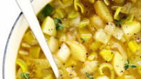 Rustic Potato Leek Soup Rustic Potato Leek Soup
