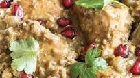 Persian-Style Chicken Stew with Walnuts & Pomegranate Molasses Persian-Style Chicken Stew with Walnuts & Pomegranate Molasses