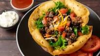Taco Salad in Deep Fried Tortilla Bowl Taco Salad in Deep Fried Tortilla Bowl