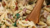 Instant Pot Chicken Bacon Ranch Pasta Instant Pot Chicken Bacon Ranch Pasta