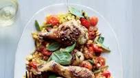 Rosemary Chicken with Corn and Sausage Fricassee Rosemary Chicken with Corn and Sausage Fricassee