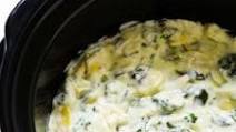 Slow Cooker Spinach Artichoke Dip Slow Cooker Spinach Artichoke Dip