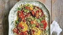 Field Pea-Tomato Salad with Lemon Vinaigrette Field Pea-Tomato Salad with Lemon Vinaigrette