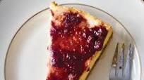 Ricotta Cheesecake with Wild Strawberry Jam Ricotta Cheesecake with Wild Strawberry Jam