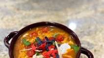 8 Can Chicken Taco Soup - Slow Cooker 8 Can Chicken Taco Soup - Slow Cooker