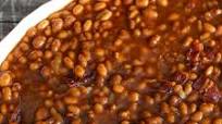 5-Ingredient Slow-Cooked Beans With Bacon 5-Ingredient Slow-Cooked Beans With Bacon