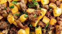 Sausage and Potatoes Breakfast Hash Sausage and Potatoes Breakfast Hash