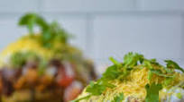 Samosa Tikki Chaat Samosa Tikki Chaat