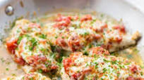 Cheesy Bruschetta Chicken Cutlets Cheesy Bruschetta Chicken Cutlets