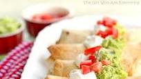 Baked Chicken Chimichangas Baked Chicken Chimichangas