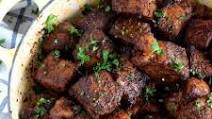 Spicy Buttered Steak Bites Spicy Buttered Steak Bites