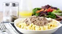 Skinny Beef Stroganoff Skinny Beef Stroganoff