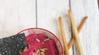 Beetroot Hummus with a Sweet Chilli Beetroot Hummus with a Sweet Chilli