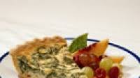 Crab And Spinach Quiche Recipe Crab And Spinach Quiche Recipe