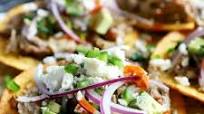Instant Pot Crispy Carnitas Tostadas Recipe Instant Pot Crispy Carnitas Tostadas Recipe