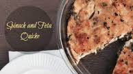 Crustless Spinach and Feta Quiche Crustless Spinach and Feta Quiche