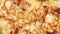 Keto Chicken Thighs with Mushrooms Sauce Keto Chicken Thighs with Mushrooms Sauce