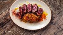 Ibérico pork fillet with trintxat potatoes Ibérico pork fillet with trintxat potatoes