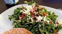 Una's Kale Caesar Salad Una's Kale Caesar Salad