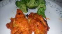 Medifast Chicken with Red Pepper Sauce Medifast Chicken with Red Pepper Sauce