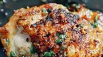 Garlic Butter Chicken Thighs Garlic Butter Chicken Thighs