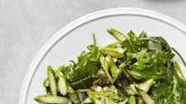 Asparagus & Baby Kale Caesar Salad Asparagus & Baby Kale Caesar Salad