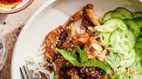 Sticky Glazed Pork Rice Bowls Sticky Glazed Pork Rice Bowls