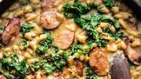 White Bean Sausage Skillet White Bean Sausage Skillet