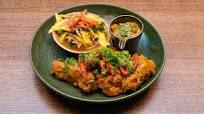 Fried Chicken with Mango Chilli Glaze Fried Chicken with Mango Chilli Glaze