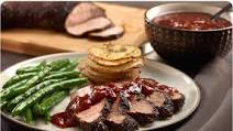 Coffee Encrusted Pork Tenderloin with Plum Sauce Coffee Encrusted Pork Tenderloin with Plum Sauce
